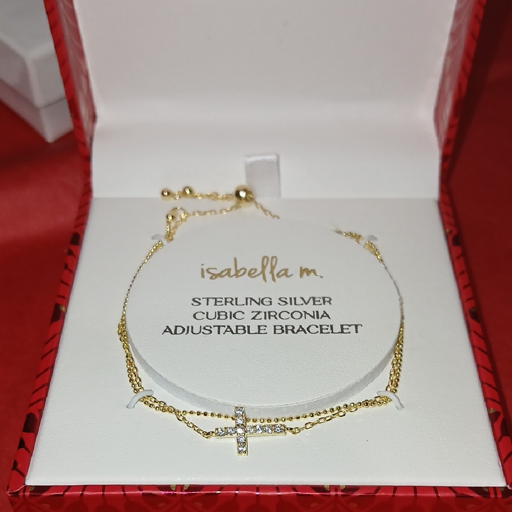 Isabella Gold and Silver Dainty Chain Bracelet